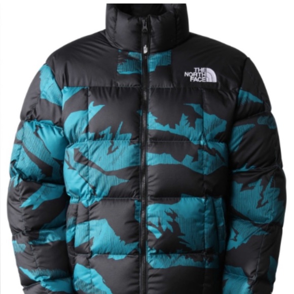 The North Face Mens Hydrenalite Printed Down Puffer Jacket Blue Size XL NWT $260 - Picture 6 of 6